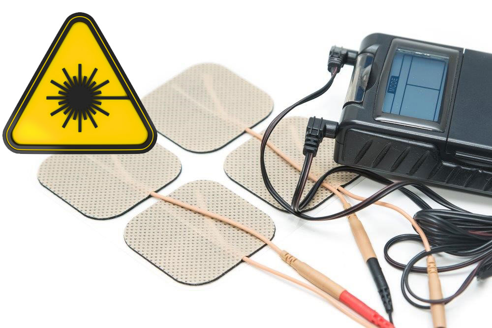 Laser, Magnetfeld und Stromtherapie in der Physiotherapie
